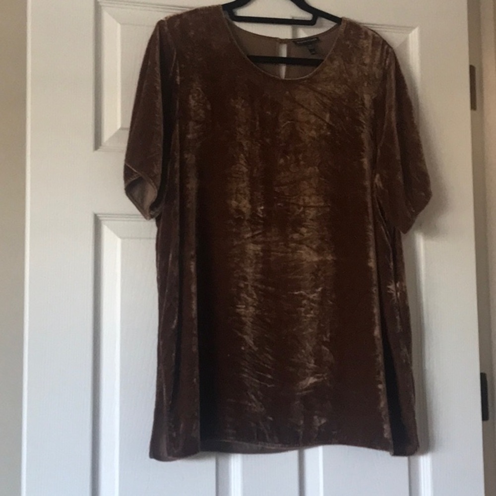 Rich Toffee color Eileen Fisher Top